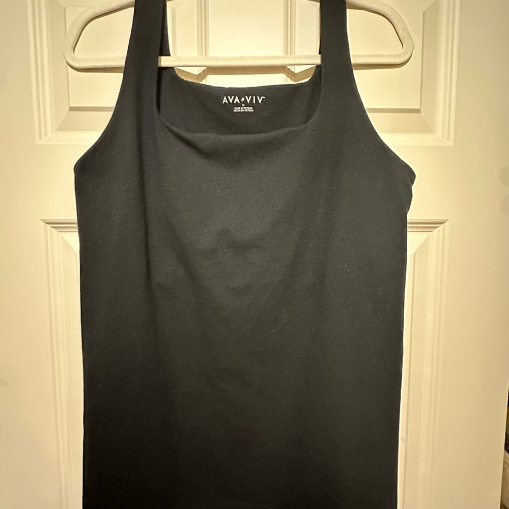 Ava & Viv Black Tank Top